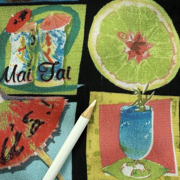 VTG Weekend Traffic Dress Womens XL Sleeveless Pullover  Vacation Alcohol Drinks - Picture 9 of 9